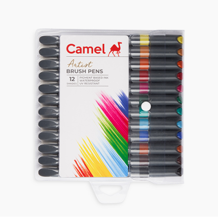 camel artist brush pen set