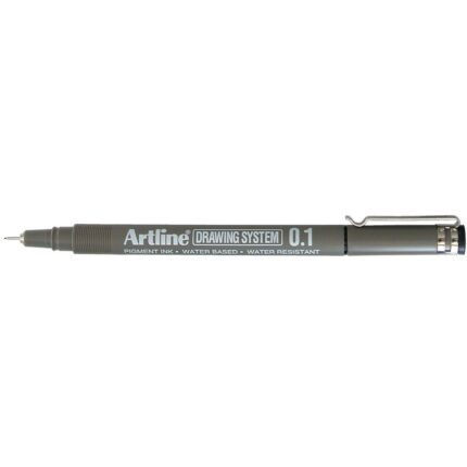 Artline Drawing System Fineliner Pens - Black