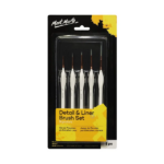 Mont Marte Detail & Liner Brush- Set 5pcs