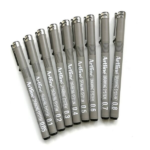 Artline Drawing System Fineliner Pens - Black - Image 2