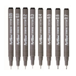 Artline Drawing System Fineliner Pens - Black - Image 3