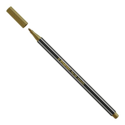 Stabilo Pen 68 Metallic Marker - 1.4 mm - Gold