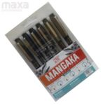 ZIG KURETAKE CARTOONIST MANGAKA THE FINE LINERS 6PCS SET- CNM1001