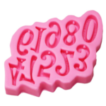 Silicone Mould 1 to10 Number (12.5x9.5x2 cm)- MaxaArt JSF328