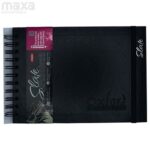ANUPAM OXFORT  BLACK PAGES SKETCH BOOK 80 PAGES , 180 GSM