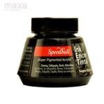 Speedball 2-Ounce Super Pigmented Acrylic Black Ink
