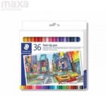 Staedtler Twin Tip Fibre Pens Pack of 36