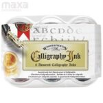 Winsor & Newton Calligraphy Ink - Set of 6 Assorted