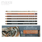 CRETACOLOR OIL PENCIL DRAWING SET