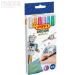 Jovi Decor Metalic Marker - 6 pc Set