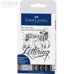 Faber-Castell Pitt Artist Pen Hand Lettering Starter Kit -9pcs