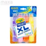 Crayola XL Poster Markers Bright Colors Set of 4