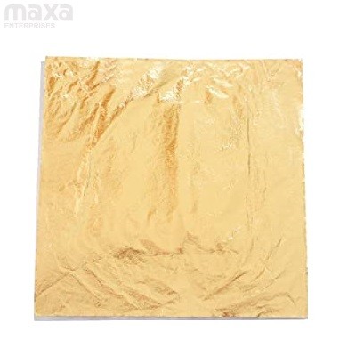MaxaArt's Gliding Gold Foil Imitation Sheets-25 pcs