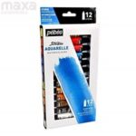 Pebeo Studio Aquarelle Fine Watercolours - Set of 12 Colours in 12 ML Tubes