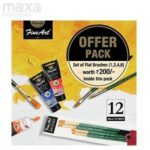 Pidilite Fevicryl FineArt Artist' Acrylic Colours 12 x 40 ml Tubes Set