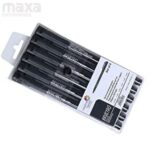 Brustro Professional Pigment Based Fineliner - Pack of 6