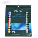 BRUSTRO Artists Watercolour Set of 24 Colours X 12ML