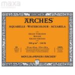 ARCHES WATERCOLOR PAPER BLOCK ROUGH GRAIN