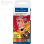 FABER-CASTELL PITT ARTIST PEN BRUSH SHONEN -6pcs
