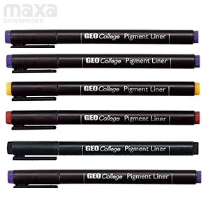 Aristo Geo College Water Resistant Pigment liner Black Pen