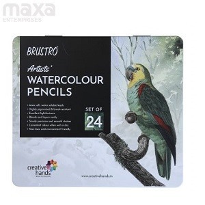 Brustro Artists’ Watercolour Pencil Set of 24
