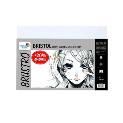 Brustro Ultra Smooth Bristol Sheets