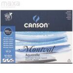 CANSON MONTVAL WATERCOLOUR PAD 300GSM