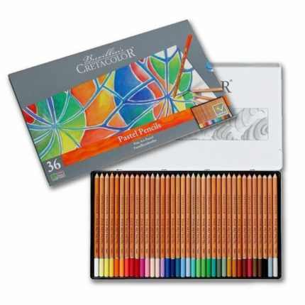 Cretacolor Pastel Pencils Set of 36 Tin
