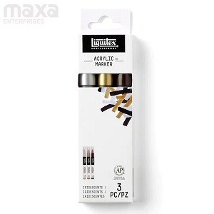 Liquitex Professional Iridescent Paint Marker - Set of 3