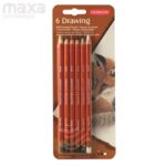 DERWENT DRAWING PENCIL- SET OF 6