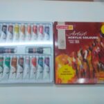 Camel Artists’ Acrylic Colours Set of 18 shades