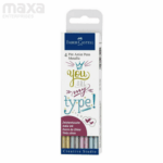 Faber-Castell Pitt Artist Pen Metallic 4ct wallet