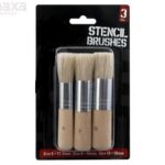 Stencil Brushes Set of 3