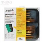 Mont Marte Watercolour Brush Set Signature Wallet - 11PCS
