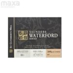 SAUNDERS WATERFORD PAPERS BLOCK 300GSM HP(140LBS)