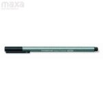 Staedtler334StaedtlerTriplusFinelinerPenDrySafeInkBlack10PcsBox_3