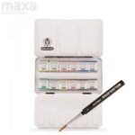 Schmincke Horadam Watercolor Half-Pans Metal Box- Set of 12