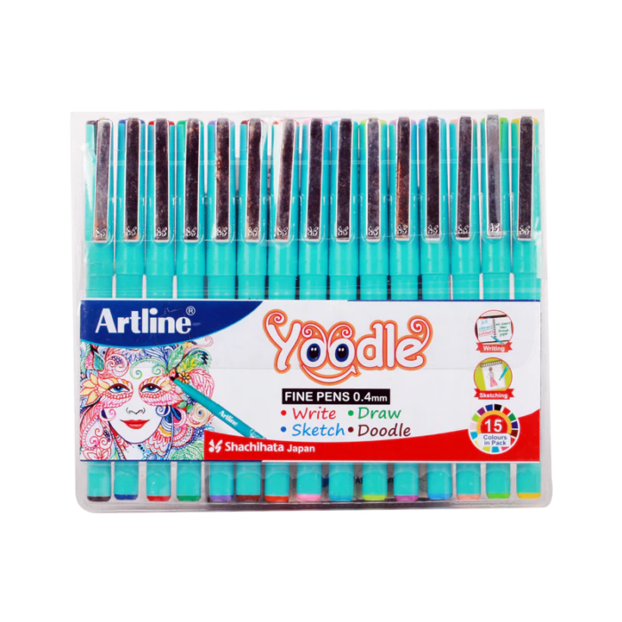 Artline Yoodle Fine Pen Assorted Colours