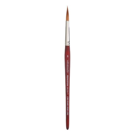 Princeton Velvetouch Synthetic Series 3950- Short Handle Long Round Brush