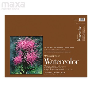 Baohong Watercolor Paper 300GSM / Cold press 260 X 380 pack of 20(Academy  Level) - Art By Masters