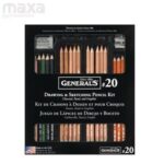 General Pencil Drawing & Sketching Pencil Kit #20