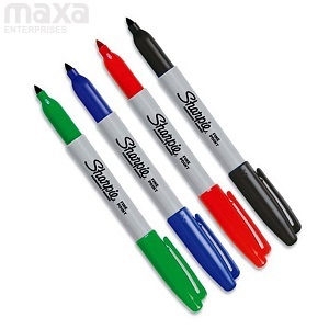 Sharpie Permanent Marker Pen Isolated White Background – Stock Editorial  Photo © fadhli.adnan19@gmail.com #382823432