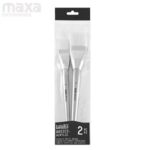 Liquitex Basics Synthetic Acrylic Flat Extra Large Brush -Set of 2