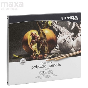 LYRA Rembrandt Polycolor Art Pencils Set- 24 Pcs