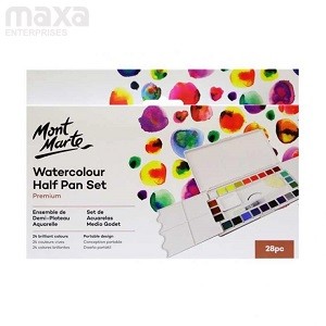 mont-marte-premium-watercolour-half-pan-set-28-pcs
