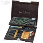 Faber-Castell Pitt Monochrome Wooden Case