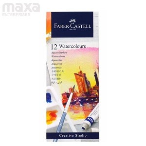 Faber-Castell Creative Studio Watercolours 5 ml Set of 12