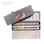 Winsor and Newton Lightweight Sketchers Box 24 Half Pans