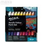 Mont Marte Acrylic Paint Set 36 Colors X 36ML