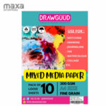 DRAWGUUD MIXED MEDIA PAPER 300 GSM- LOOSE SHEETS